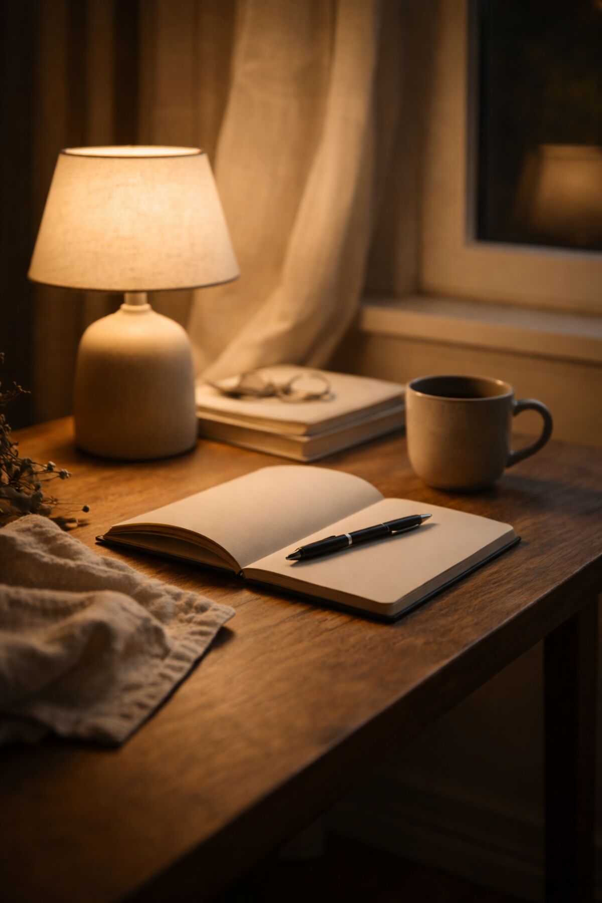 Бюро с дневник вечер
